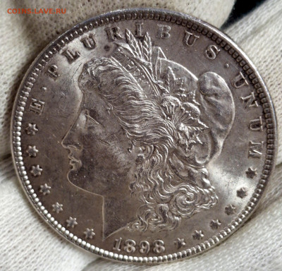 Доллар 1898 года до 15.6.22.00 штемпельный - 20250608_171508