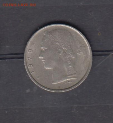 Бельгия 1979 1 франк надп на гол до 14 06 - 73