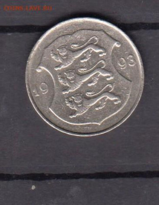 Эстония 1993 1 крона до 14 06 - 57