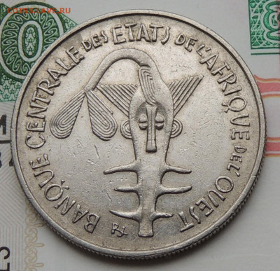 Западная Африка 100 франков 1967 до 15.06.2025 - Западная Африка 100 франков 67 .JPG