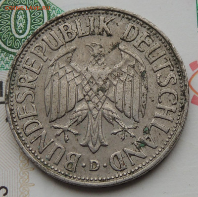 Германия 1 марка 1955 D до 15.06.2025 - Германия 1 марка 1955 .JPG