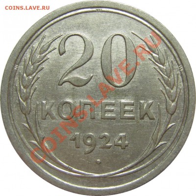 20 копеек 1924 - непонятный артефакт - IMG_3694