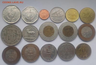 ФИКС Монеты Мира №3 до 15.06.2025 22-00 мск - Монеты мира №3 1