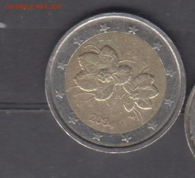 Финляндия 2004 2 евро до 16 06 - 11а