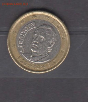 Испания 2004 1 евро до 16 06 - 14