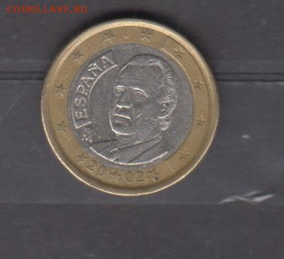 Испания 2002 1 евро до 16 06 - 15