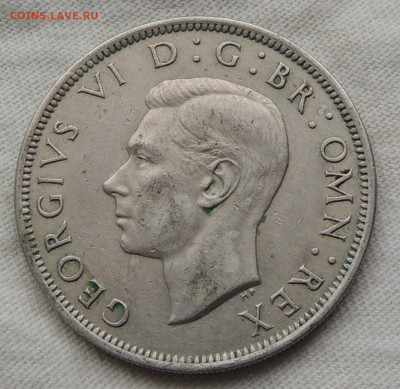 Великобритания ½ кроны 1949 до 15.06.2025 - Великобритания ½ кроны 49 .JPG