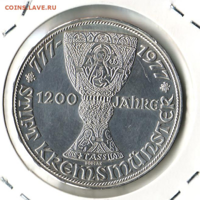 Австрия 100 шиллингов 1977 года , до 18.06.2025г., 22 ч.мск. - 25.5.3-2