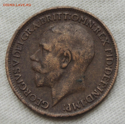 Великобритания 1 фартинг 1920 до 18.06.2025 - Великобритания 1 фартинг 1920 .JPG