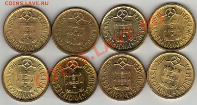 ПОРТУГАЛИЯ 10 ЭСКУДО 1986-2001 (8ШТ.) ДО 16.02.12 В 22(1526) - img145
