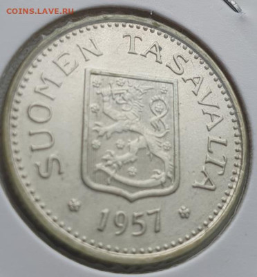 Финляндия 100 марок 1957г, до 19.06 22:00 мск - 4