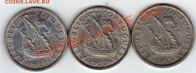 ПОРТУГАЛИЯ 10 ЭСКУДО 1971-73 (3ШТ.) ДО 16.02.12 В 22 (1526) - img147