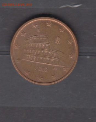 Италия 2002 5центов до 19 06 - 62