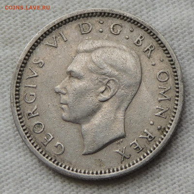 Великобритания 6 пенсов 1950 до 18.06.2025 - Великобритания 6 пенсов 50 .JPG
