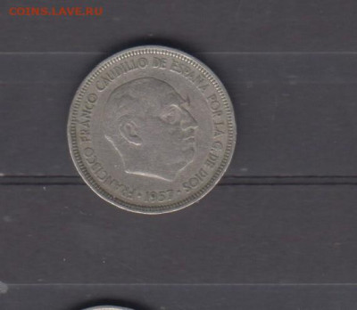 Испания 57 (61) 5 песет до 20 06 - 67а
