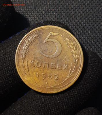 СССР 5 копеек 1952 года До 22.06 - 20250616_001549