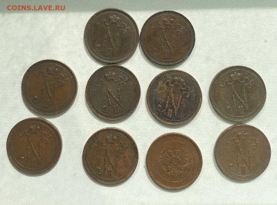 5 пенни 1865-1875 гг для Финляндии - IMG_7457