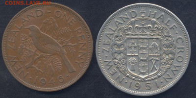 2 кроны 1951 г.  19.06.2025 г. 22 -00 МСК. - Н.З. полукрона