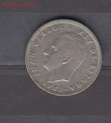 Испания 1982 5 песет до 22 06 - 90