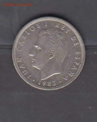 Испания 1983 5 песет до 22 06 - 91