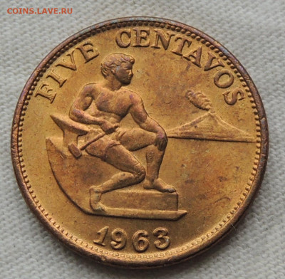 Филиппины 5 сентаво 1963 до 22.06.2025 - Филиппины 5 сентаво 1963.JPG