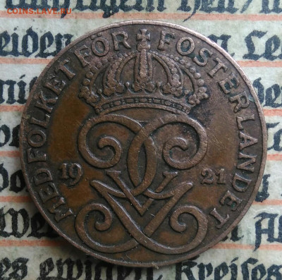 Швеция 2 эре 1921 года до 24.06.2025 - IMG_20250618_193520