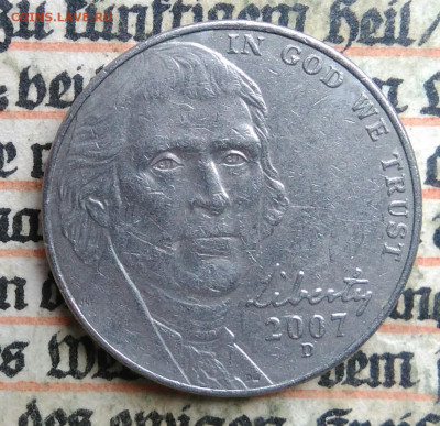 США 5 центов 2007 года до 24.06.2025 - IMG_20250618_205522
