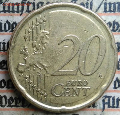 Словакия 20 центов 2009 года до 24.06.2025 - IMG_20250618_203614