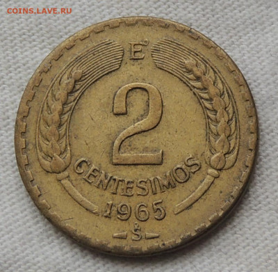 Чили 2 сентесимо 1965 до 22.06.2025 - Чили 2 сентесимо 65.JPG