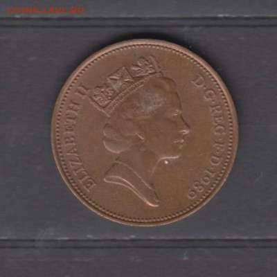 Великобритания 1989 2п ( блеск) до 25 06 - 154