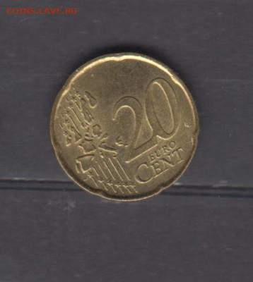 Италия 2002 20 центов до 26 06 - 78а
