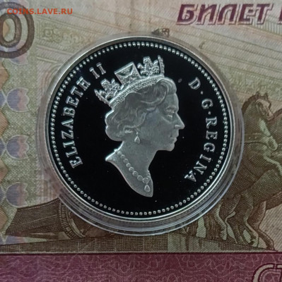 Канада, 1 доллар, 1990 пруф, Генри Келси 23.06 - 122