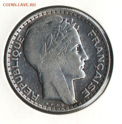Франция 10 франков, 1930 года , до 27.06.2025г., 22 ч.мск. - 2025-2-19-2
