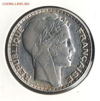 Франция 10 франков, 1932 года , до 27.06.2025г., 22 ч.мск. - 2025-2-32-2
