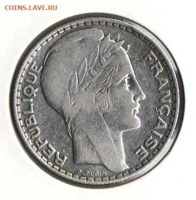 Франция 10 франков, 1934 года , до 27.06.2025г., 22 ч.мск. - 2025-2-41-2