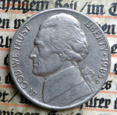 США 5 центов 1985 года до 24.06.2025 - IMG_20250620_232241