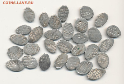 Лот допетровских монет 30 шт. до 22.00 27 июня - 2