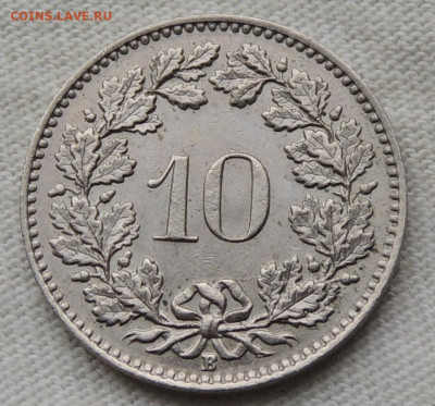 Швейцария 10 раппенов 1958 до 25.06.2025 - Швейцария 10 раппенов 58.JPG