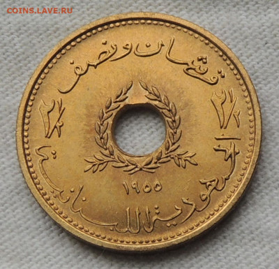 Ливан 2½ пиастра 1955 до 25.06.2025 - Ливан 2½ пиастра 55 .JPG