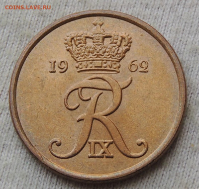 Дания 2 эре 1962 Br до 29.06.2025 - Дания 2 эре 62 .JPG