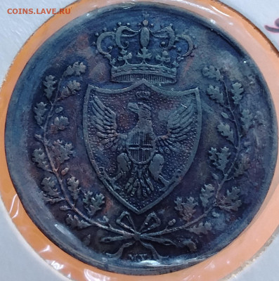 Королевство Сардиния-Пьемонт 5 чентезимо 1826 до 26,06 - IMG_20250622_205354_165