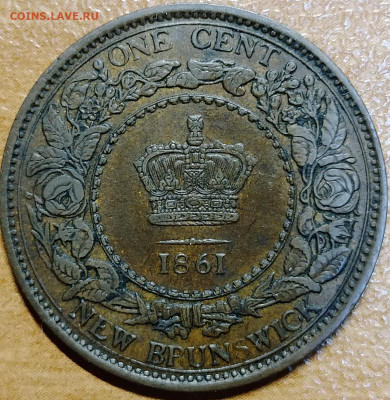 Британская Канада, пров. Новый Брансуик 1 цент 1861 до 26,06 - IMG_20250622_205457_986