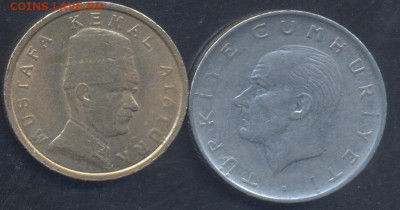 Турция 1 лира 1971 г.  26.06.2025 г. 22 -00 МСК. - Турция1