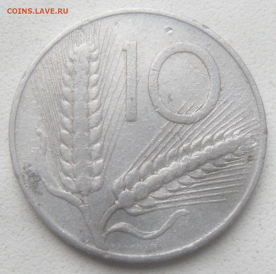 Италия 10 лир 1952 г. - SAM_6628.JPG