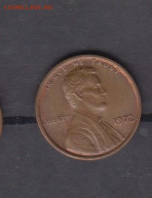 США 1972 1 цент до 30 06 - 125