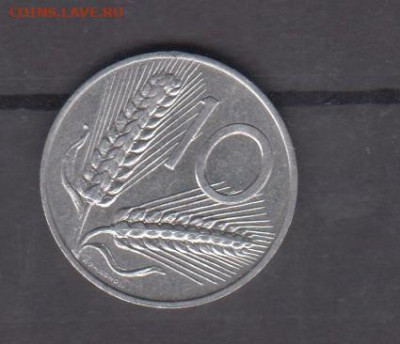 Италия 1981  10 лир до 30 06 - 223а