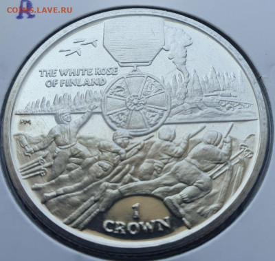 о.Мэн 1 крона 2005г Награды-ОрденБРозы, до 03.07 22:00 мск - 2