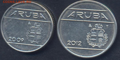 Аруба 10 центов 2009 г. 30.06.2025 г. 22 -00 МСК. - Аруба