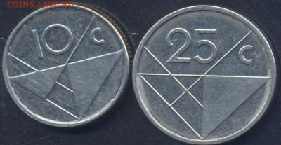 Аруба 10 центов 2009 г. 30.06.2025 г. 22 -00 МСК. - Аруба1