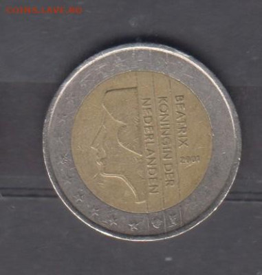 Голландия 2001 2 евро до 03 07 - 57